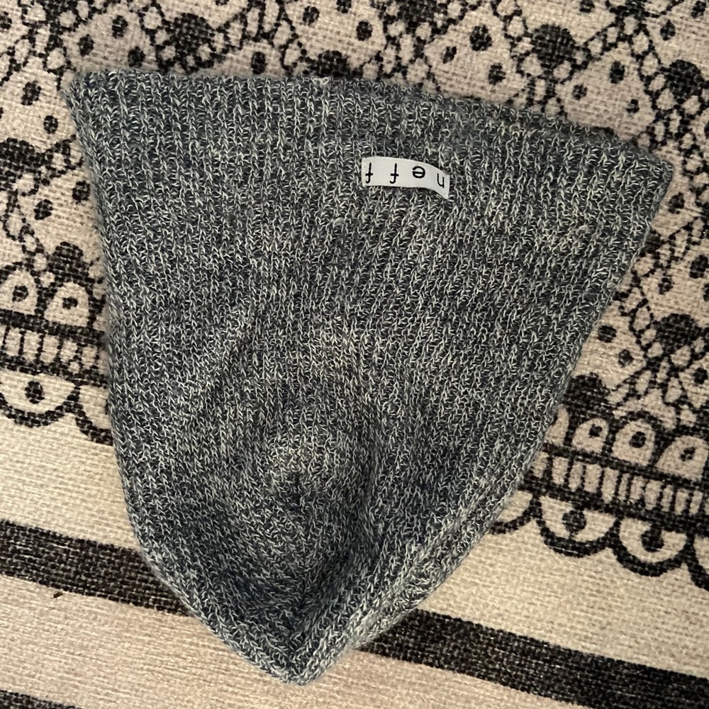 Neff grey beanie